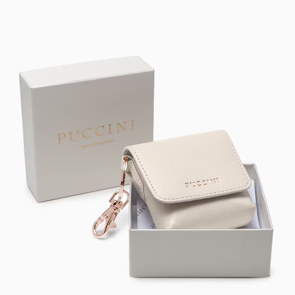 Etui na słuchawki PUCCINI VULCANO ZN91696 6A Beżowe