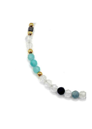 Bransoletka AMAZONIT 925