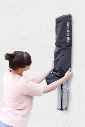 Suszarka ścienna Wallfix 24m szara 375842