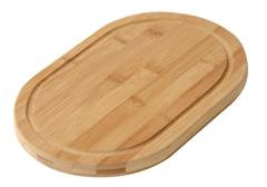 Deska do krojenia BAMBOO-ROUND, brązowy