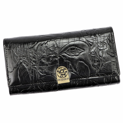 Portfel damski skórzany PELLUCCI HL-100 	Czerwony