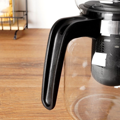 Dzbanek do herbaty z zaparzaczem i pokrywką żaroodporny 1,4 l