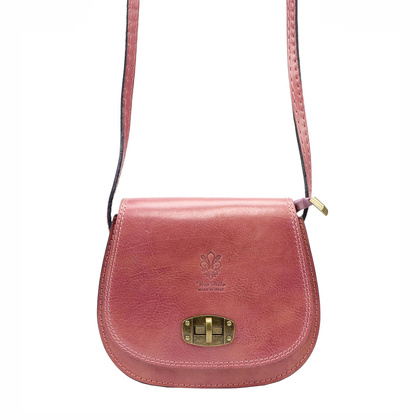 Torebka damska listonoszka, skóra naturalna