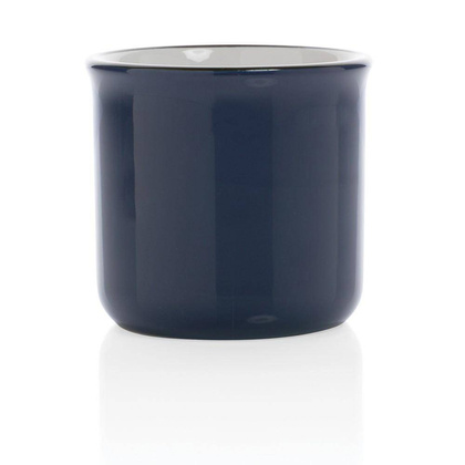 Kubek ceramiczny 280 ml UPOMINKARNIA Granatowy