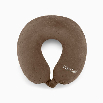 Poduszka podróżna PUCCINI TP035 2 Brązowa