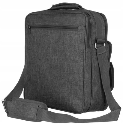 Pojemna listonoszka meska z poliestru