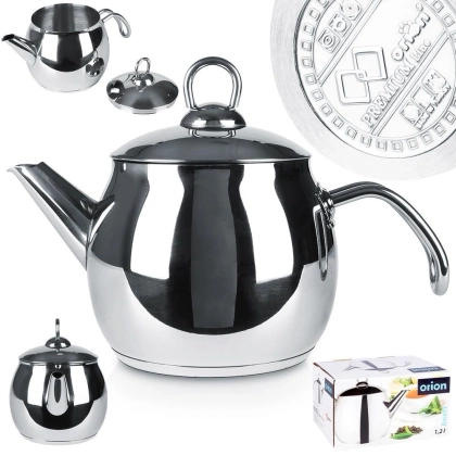 Czajnik stalowy dzbanek premium 1,2 l ANETT