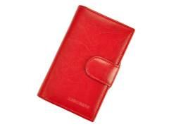 Portfel damski skórzany PELLUCCI 93 Czerwony