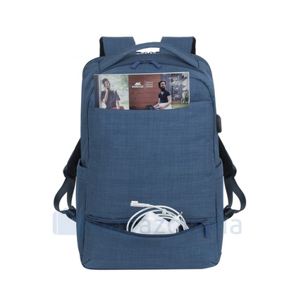 Plecak na laptop 17,3" RIVACASE Biscayne 8530 Niebieski