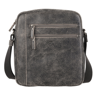 Torba męska skórzana Canaletto vintage szary TM380s342