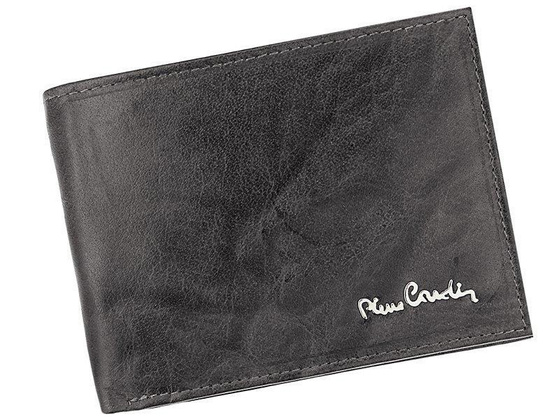 Portfel męski skórzany PIERRE CARDIN FOSSIL TILAK12 8806 RFID Popiel