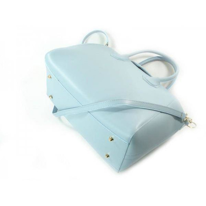 KUFEREK  VERA PELLE  BABY BLUE TOREBKA SKÓRZANA   P1BB