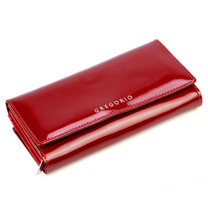 Portfel damski skórzany PELLUCCI CB-122 Czerwony