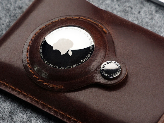 Portfel HOBBY z kieszonką AirTag - Insider Line 1827