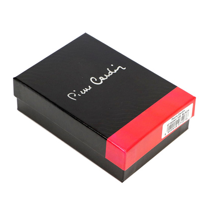 Portfel damski skórzany PIERRE CARDIN 07 SHINY 108 Fuksja