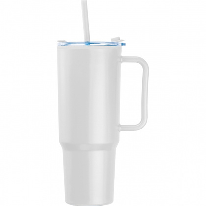 Kubek ze słomką XXL 1200 ml