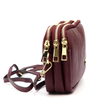 Mała listonoszka 1749 DOLLARO, skóra naturalna