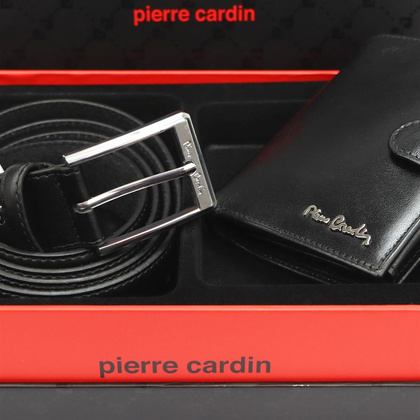 Męski zestaw prezentowy Pierre Cardin ZG-115 Czarny