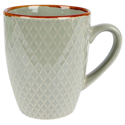 Kubek ceramiczny do picia kawy herbaty na prezent zestaw komplet kubków 4 sztuki 270 ml