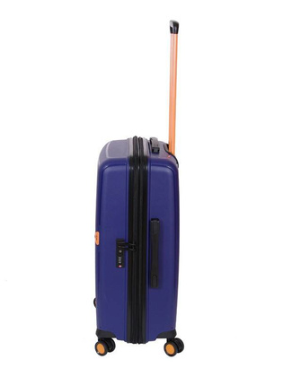 Średnia walizka DIELLE 140 Granatowa