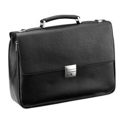 Teczka męska biznesowa KEMER 5377 01 Czarny