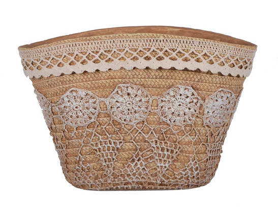 Doniczka ceramiczna boho