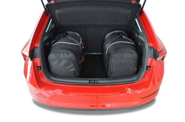 SKODA SCALA 2019+ TORBY DO BAGAŻNIKA 4 SZT KJUST