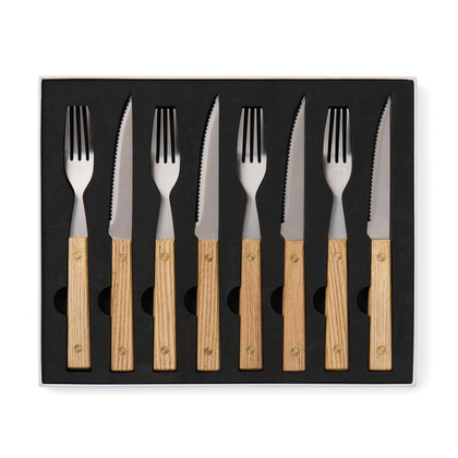 Sztućce grillowe 8 el. VINGA Paso