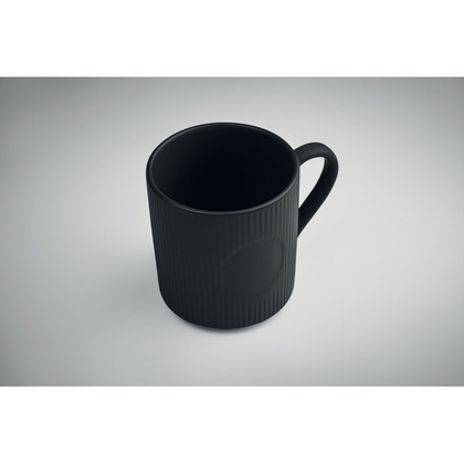 Kubek ceramiczny w prążki 340 m