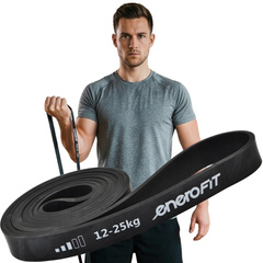 GUMA TAŚMA OPOROWA POWER BAND 12-25KG CZARNA ENERO FIT