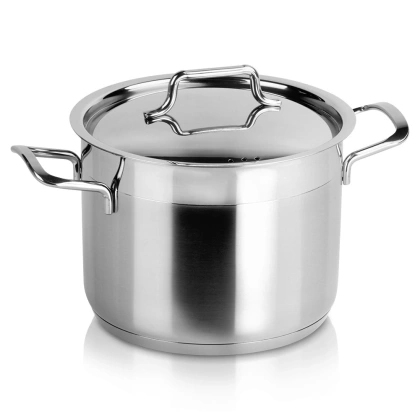 Garnek stalowy z pokrywką 18/10 PREMIUM 3,5 l ORION