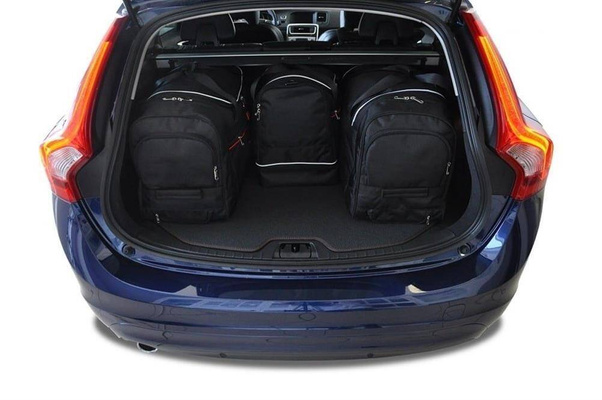 VOLVO V60 CROSS COUNTRY 2015-2018 TORBY DO BAGAŻNIKA 4 SZT KJUST