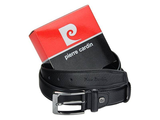 Pasek męski skórzany Pierre Cardin 5011 ROB01 BLACK