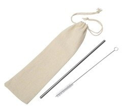 Słomka do picia DRINK ELEGANT, srebrny