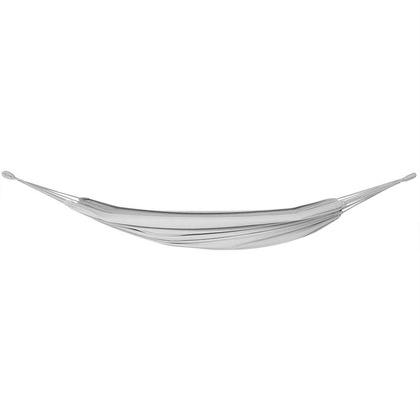 Hamak bez drążka classic 2 osobowy 200 x 150 cm szary stalowy