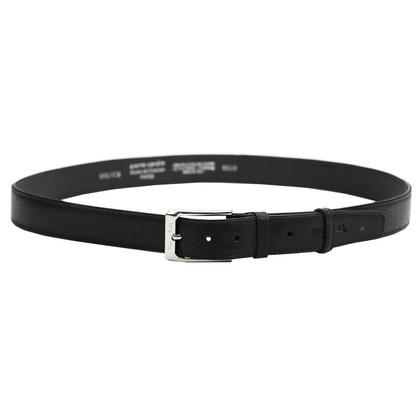 Pasek skórzany męski Pierre Cardin GF 9033 Czarny