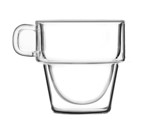 Komplet 6 szklanek z podwójną ścianką 350ml Senso 27459