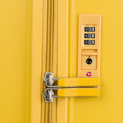 Duża walizka PUCCINI MYKONOS PP021A 1 Czarna