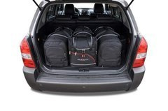 HYUNDAI TUCSON 2004-2010 TORBY DO BAGAŻNIKA 4 SZT KJUST