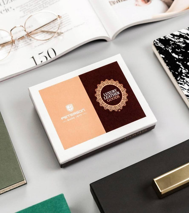 Skórzany portfel damski z systemem RFID zapinany na bigiel