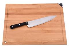 Duża deska do krojenia BAMBOO SHARP, brązowy