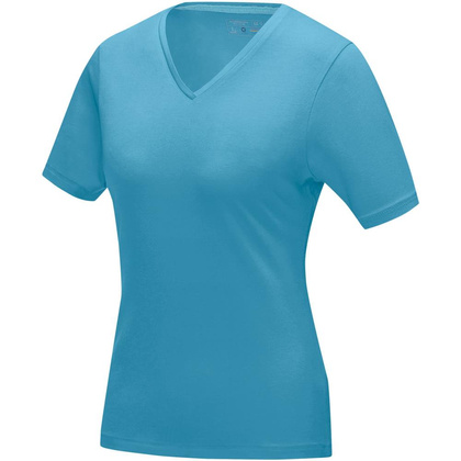 Damski T-shirt organiczny Kawartha z krótkim rękawem