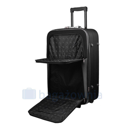 Zestaw walizek PELLUCCI RGL 773 Czarno Szary