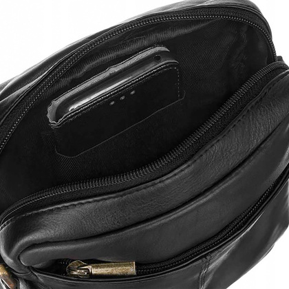 Listonoszka męska ze skóry naturalnej Peterson