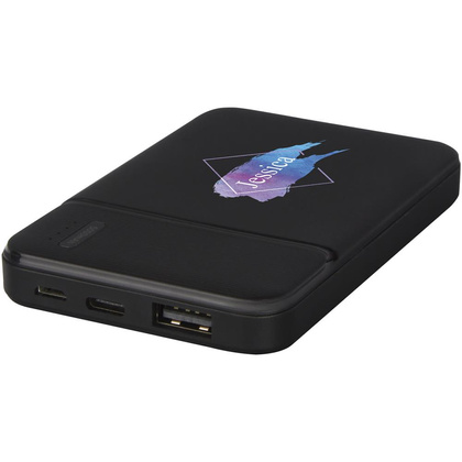 Powerbank o pojemności 5000 mAh z tworzywa sztucznego pochodzącego z recyklingu Loop