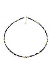 Naszyjnik Jaspis Lapis 925