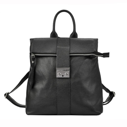 Plecak, naturalna włoska skóra licowa 518-008