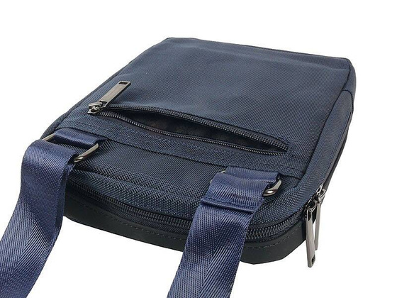 Torba na ramię AERONAUTICA MILITARE Lightning Niebieska