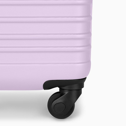 Duża walizka PUCCINI ANTALYA ABS028A 7C Fioletowa