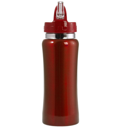 Butelka sportowa 600 ml V4656-05 Czerwony